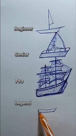 How to draw a ship | drawing tutorial #miko_art #drawing