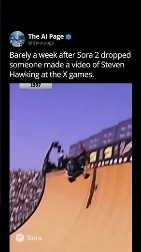 Stephen Hawking Sora 2 AI Viral Meme #sora2