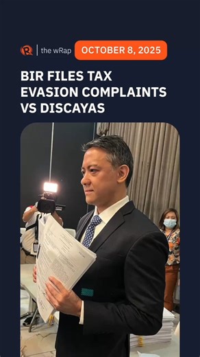6.9K views · 127 reactions | The Bureau of Internal Revenue files multiple tax evasion complaints against Sarah and Curlee Discaya, including a corporate officer of their firm, St. Gerrard Construction General Contractor and Development Corporation. Full story: https://www.rappler.com/philippines/bir-tax-evasion-complaints-sarah-curlee-discaya-st-gerrard-october-2025/ | Rappler | Facebook