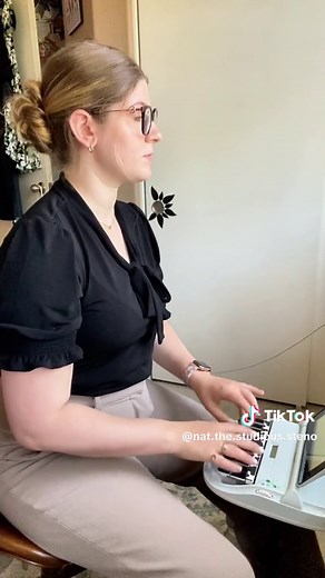 feeling good!!! and speedy 🏃🏻‍♀️ #stenography #courtreportingskills #stenomachine #stenography #stenotype #stenocourt #courtreporterlife #courtreportergoals #courtreportereducation #courtreportertraining #stenographystudent #stenostudent #courtreportingschool #courtreportingschoolwork #stenographypractice #stenowriting #courtreporternews #stenocareer #stenocourtroom #stenographycommunity #stenographysupport #stenotips #stenographyjourney #stenographyprogress #stenolearning #stenographylearner