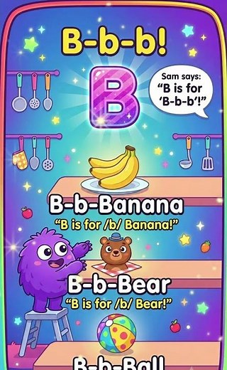 How to Teach the Letter B: Phonics, Sounds & Vocabulary⁠ ‪@learnphonicswithus‬