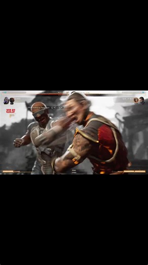 darrius turned his tv off😴😴 #mk1 #mortalkombat #clutch #fatality