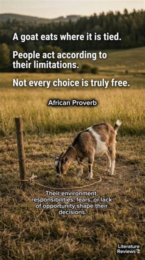 People Act According to Their Limits | This Proverb Explains Why People Stay Stuck