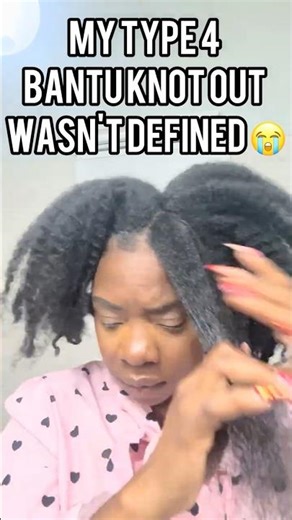 Bantu Knots on Thick 4C Hair… Why Wasn’t It Defined?