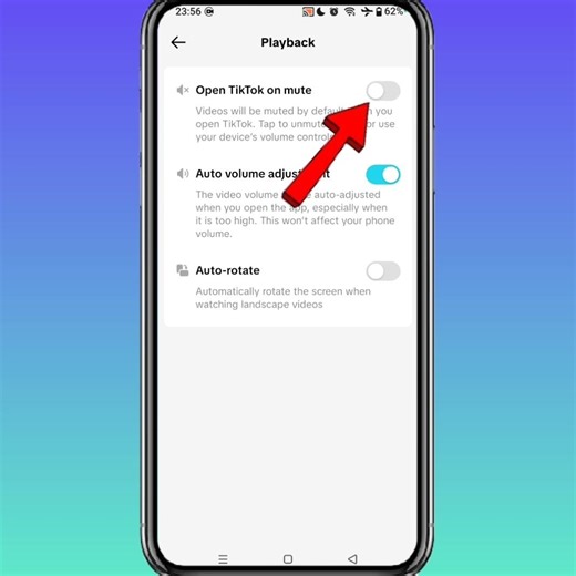 How To Mute TikTok When Open App || Open TikTok Account on Mute #tiktok