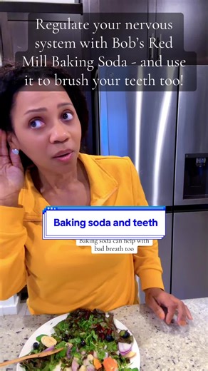 Why it can work Neutralizes odors: Bad breath is often caused by acids and sulfur-producing bacteria. Baking soda (sodium bicarbonate) raises pH, which makes that environment less stink-friendly. Kills some bacteria: Not all, but enough to reduce odor temporarily. Gentle abrasive: Helps remove plaque buildup that feeds odor-causing bacteria. How people use it Quick rinse: Mix ½ teaspoon baking soda in a cup of warm water, swish for 30 seconds, spit. Brushing (occasionally): A small pinch on your