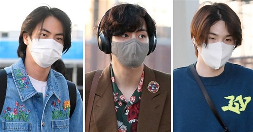 BTS Showcase Their Effortless Visuals On The Way To America, Turning Incheon Airport Into Their Own Personal Runway
