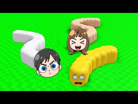 Wormface 捕食して一番大きないも虫になれ!! ROBLOX