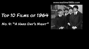 1.6K views · 38 reactions | NEW: Top 10 Films of 1964 - “A Hard Day’s Night” In this episode, we review our 4th-ranked film for 1964, “A Hard Day’s Night,” the Beatles’ big-screen debut, which critic Andrew Sarris called “the Citizen Kane of jukebox musicals.” Click here for all our episodes: https://www.realtime1960s.com/ | Real Time 1960s | Facebook