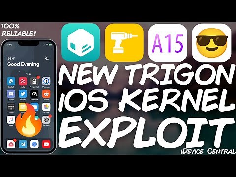 iOS Jailbreak News (Newer Devices): New TRIGON Exploit Works On arm64e! Used in Untethered Jailbreak