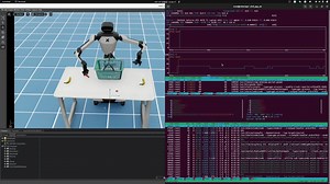 Galaxea Lab R1 Multi Fruit pick and place with Isaacsim 4.5.0