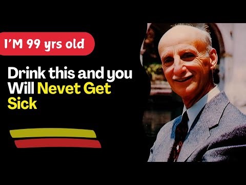 Dr. Norman Walker (99) Hasn't Been Sick in 50 Years! He Drinks This Every Day!