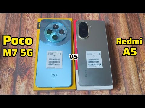Redmi A5 vs POCO M7 5G 🔥 कौन सा फोन बेस्ट है? | Full Comparison Hindi ₹9k 