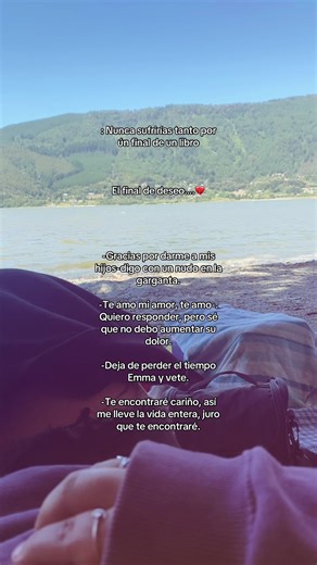 El dolor de un final de libro: una historia de amor