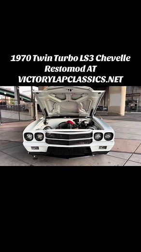 #VICTORYLAPCLASSICS.net #FORSALE #1970 #TwinTurbo #LS3 #Chevelle #Restomod #chevrolet #car #SpeedTech #Tmi #Z06 #HRE #dakotadigital #1971 #1972 #Camaro #Nova #C10