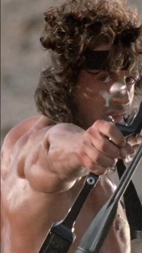 Sylvester Stallone uses a Hoyt Archery Rambo Compound Bow. Richard Crenna. Rambo III (1988) 📽