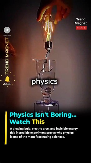 It looks like magic… but it's actually PHYSICS! ⚡🤯 Wait until you see the ending!