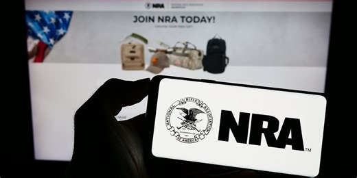 Furious ex-NRA president accused of hurling water at attorney during deposition