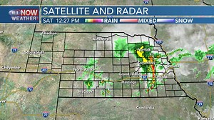 1.4K views · 12 reactions | 12:27 PM Radar: Slow moving rain & storms in eastern Nebraska are pushing east/southeast and extending into the southeast. Some storms could produce rainfall rates of 1"- 2" an hour. The Flood Watch is in effect until 9 PM for southeastern areas and a few isolated instances of flash flooding are also possible this afternoon and evening. | 10/11 News | Facebook