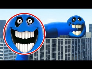 NEW BLUE HUNGRY SNAKE OCCUPIED WHOLE BIG CITY! - Garry’s Mod