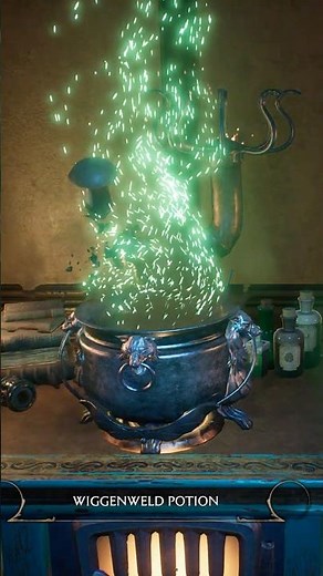 ALL POTION BREWING ANIMATIONS HOGWARTS LEGACY - #Shorts