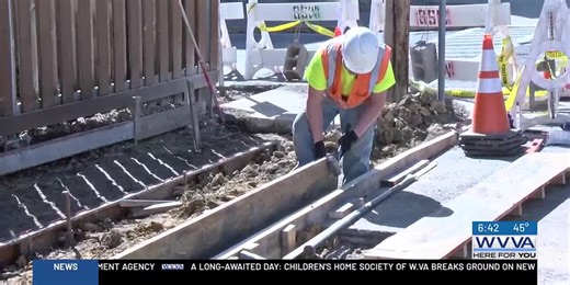 Two sidewalk projects begin in Princeton