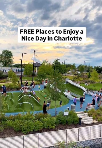 ☀️FREE and beautiful places to enjoy a nice day in Charlotte, NC The weather these last couple weeks has been absolutely incredible and I find myself saying “I just want to go do something outside”. If you’ve been thinking that too, here’s a list of some of our favorite FREE and beautiful spots to visit on a nice day. What is your favorite thing to do on a nice day in Charlotte? ➡️ Follow me @houseofhensen for more lists like this. Outdoor activities in Charlotte Things to do outside in Charlott
