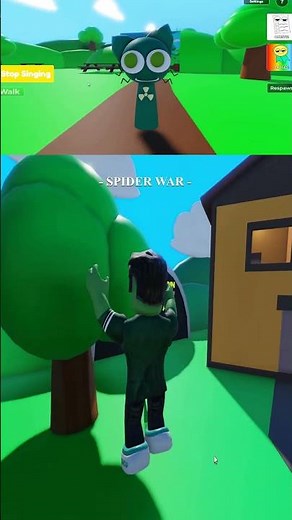 ROBLOX - UPDATE - 3D SPRUNKI RP AND ANIMATIONS How to get PYRAMIXED REGRETFUL TOX BADGE #shorts