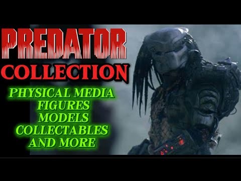 Huge Predator Collection. Movies. Figures. Statues & Much More. #predator #aliens #film #movie