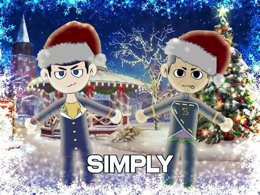 JOSUKE and OKUYASU Celebrate a Wonderful Christmas