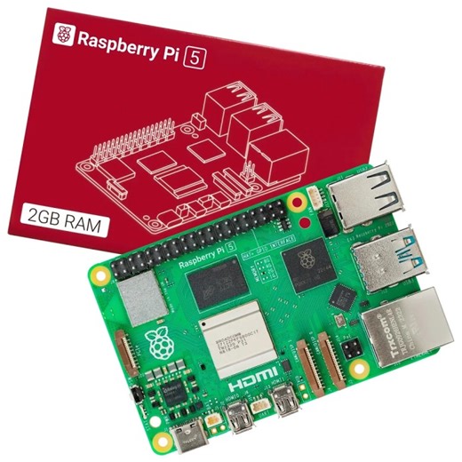 Raspberry Pi 5 Model B 2GB Lowest Price | Embeddinator