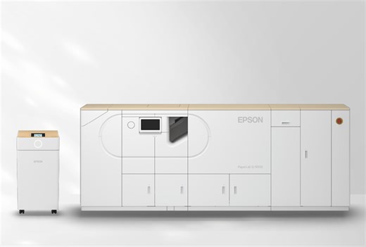 Epson PaperLab Q-5000 and Q-40 paper recycling machines create new printer paper from used