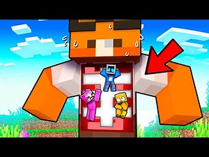 Can I Survive Inside my FRIENDS in Minecraft?!