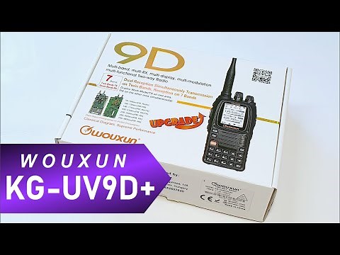 WOUXUN KG-UV9D (Plus) - FM/AIR/VHF/UHF transceiver