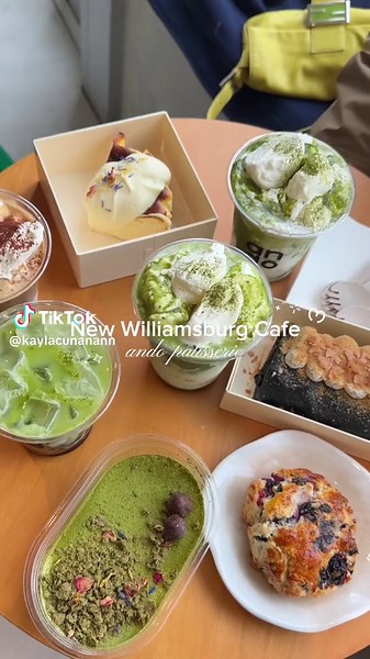 The cheesecake was too good🍰 thanks for the invite @ANDO Patisserie <3 #nyccafe #williamsburgcafe #nycmatcha #andopatisserie #nycfood