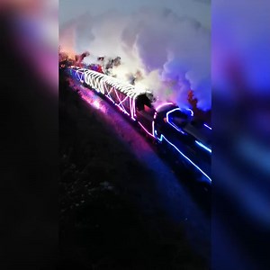 35K views · 1K reactions | Such a beautiful sight - did you see the Christmas Train of Lights? | Devon Live | Facebook