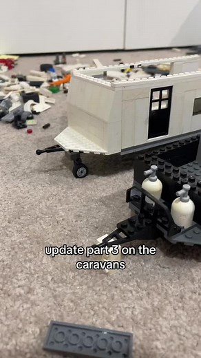 Update Part 3: Building LEGO 4x4 Caravans