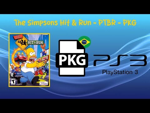 The Simpsons Hit e Run - PS3 - PKG - PTBR
