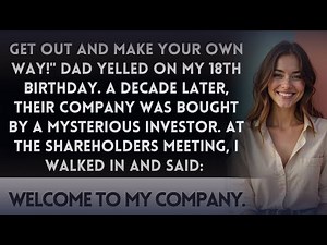 They Kicked Me Out At 18—Ten Years Later, They Found Out I Own Their Company