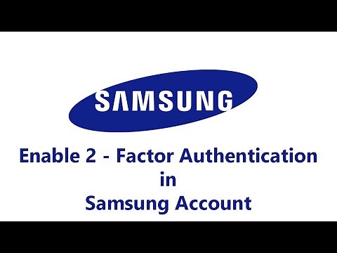 How To Enable 2 - Step Verification on Samsung Account [Web]