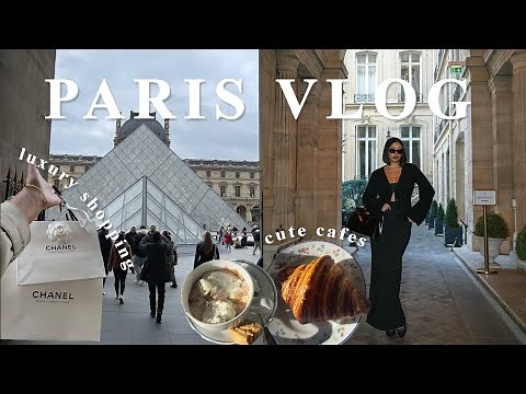 PARIS IN WINTER VLOG | best lunch spots, luxury shopping & wandering around the streets of Paris