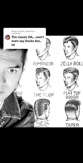 Rockabilly Ducktail Hairstyle | Retro 50s Greaser Look