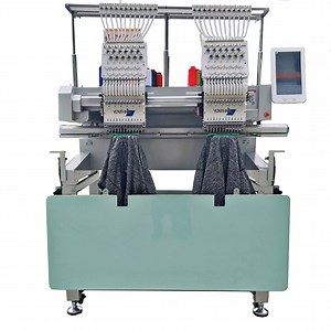 [Hot Item] Yonthin Automatic Smart Computer 2 Heads Embroidery Machine Computerized Price with Software