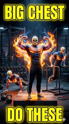 🔥2 Beast Exercises for Bigger Chest 💪PUSH UP #shorts #facts #chestworkout