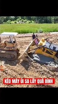 Shantui Bulldozer Gets Stuck While Rescuing Dump Truck, A Nerve-Wracking Half-Day Struggle to Fin...