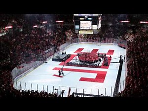 "Don't Stop Believin'" One last time at Joe Louis Arena-- Detroit Red Wings * HIGH QUALITY*