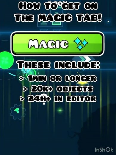 How to get YOUR Level in the MAGIC TAB #geometrydash #shorts #roadto5k