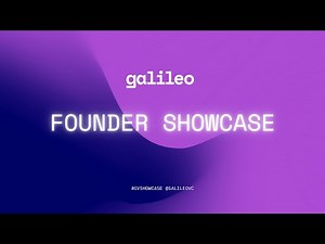 Galileo Founder Showcase 2021