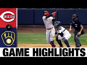 Trevor Bauer fans 12 in Reds' 8-3 win | Reds-Brewers Game Highlights 8/7/20