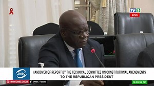 81K views · 2.3K reactions | Technical Committee on Constitutional Amendments hands over report to President HAKAINDE HICHILEMA at State House | ZNBC Today | Facebook